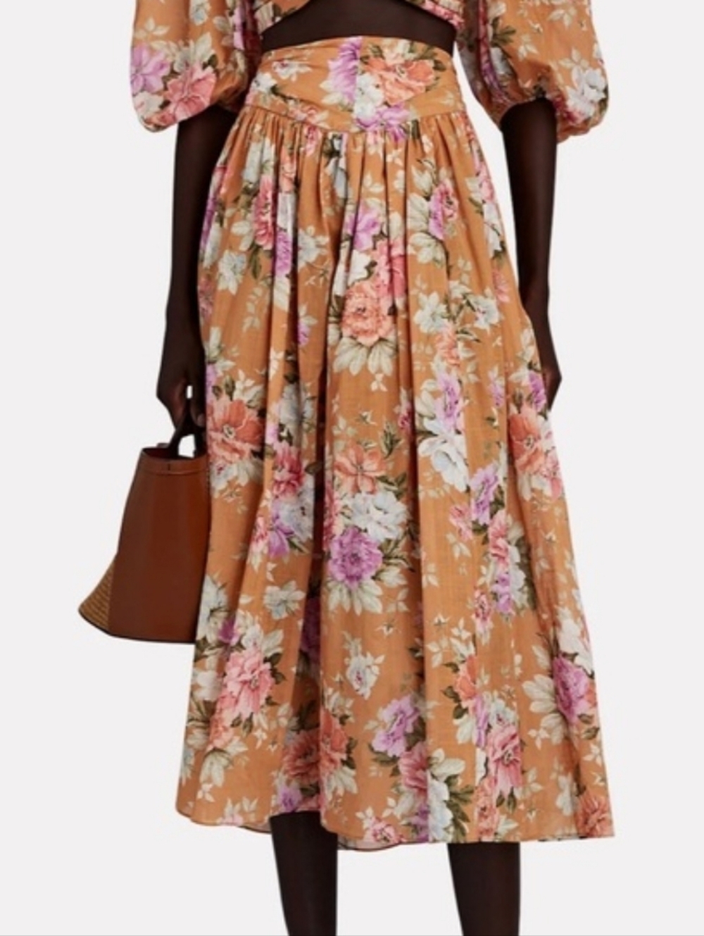 Zimmermann Pattie floral Cotton Skirt Set - Picture 4 of 12